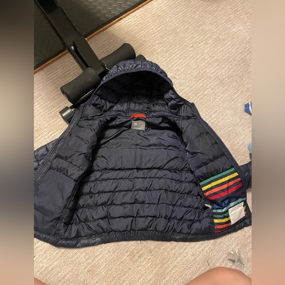 Primary Puffer Jacket Retro Rainbow 8-9 - Picture 4 of 5